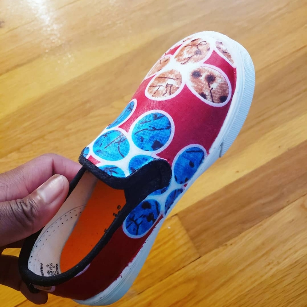 Ankara Design Sneakers